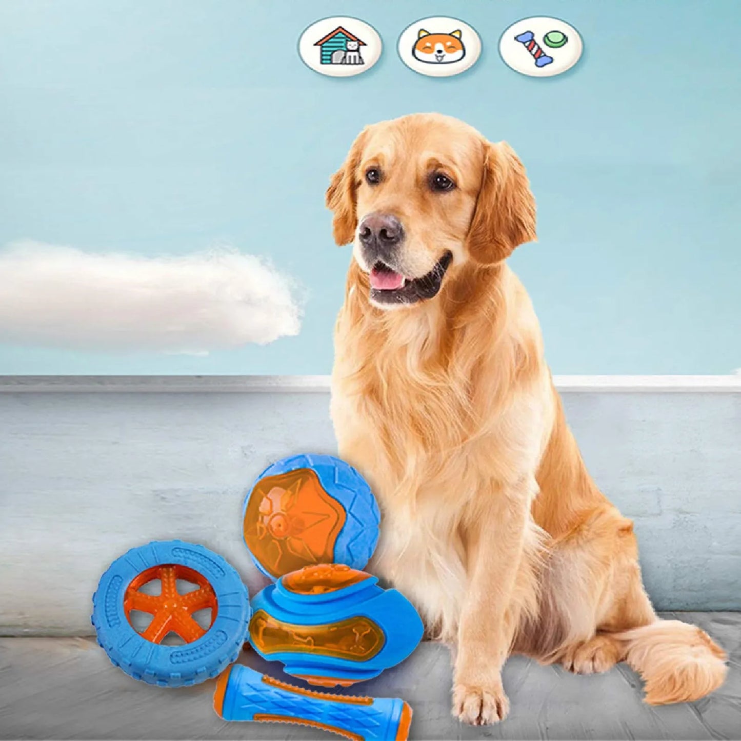 Teeth Cleaning Dog Toy